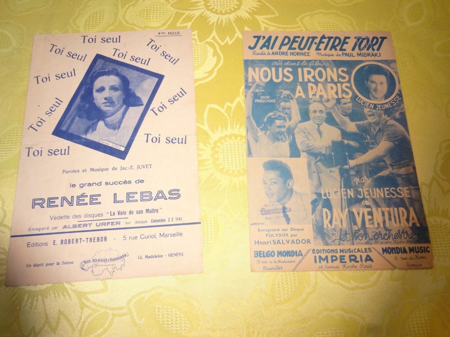 Libri: Partitions anciennes - chansons – Usato da Biel/Bienne venduto da milamila02 3
