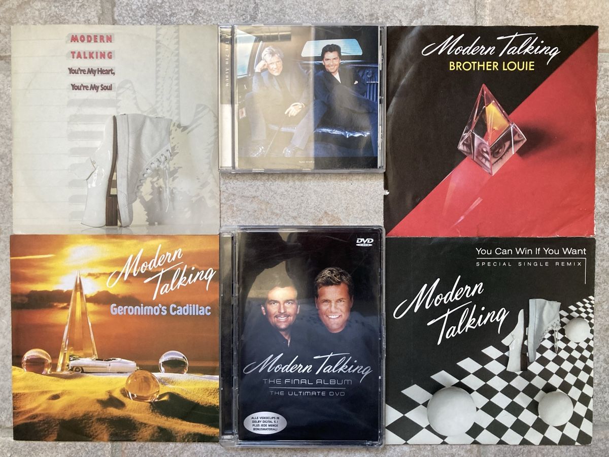 Dischi in vinile: MODERN TALKING LP-CD-DVD SET – Usato da Bubikon venduto da Luc666ifer 1