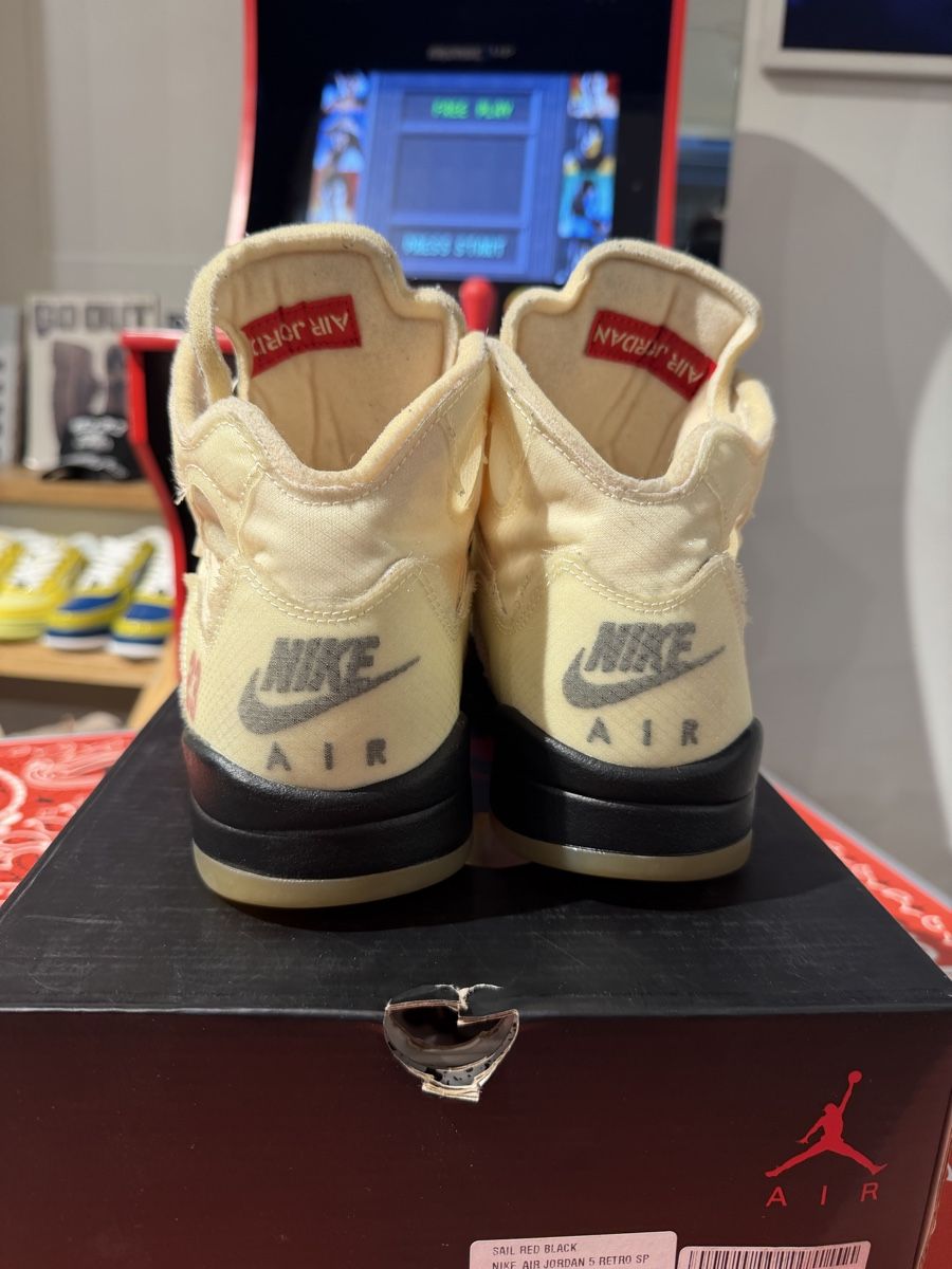 Jordan Scarpe da uomo: Jordan 5 x Off White Sail Grösse 41 – Usato da Basel venduto da julianlenzin 4