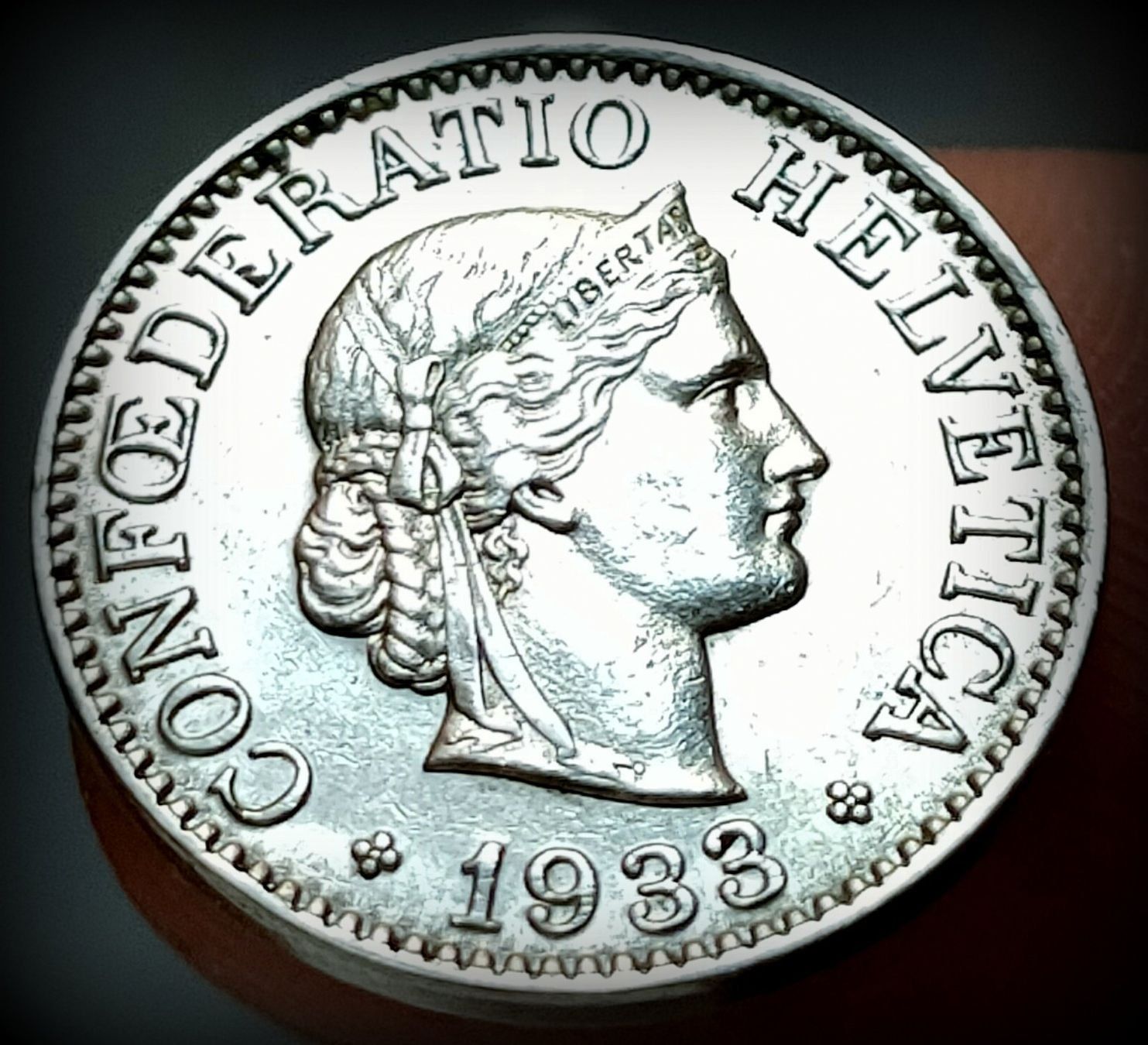 Tutti le monete: SCHWEIZ 10 RAPPEN 1933 VORZ. – Usato da winterthur venduto da CoinPassion