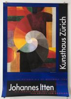 _ausstellungsplakat: JOHANNES ITTEN die frühen jahre 1913-23