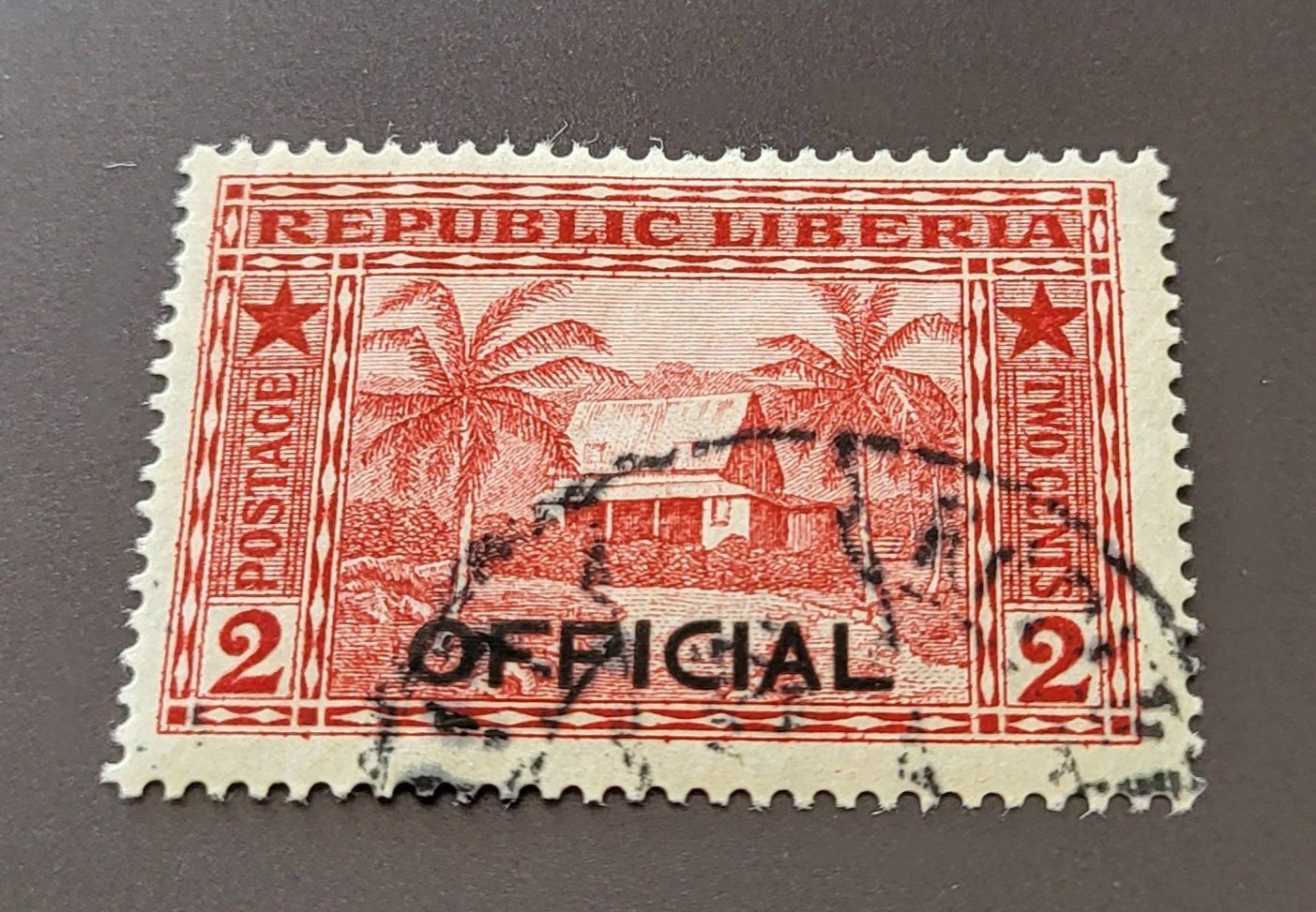 Tutti i francobolli: Liberia 1920 alte briefmarke – Usato da St Gallen venduto da Stampsalshobby