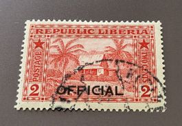Liberia 1920 alte briefmarke