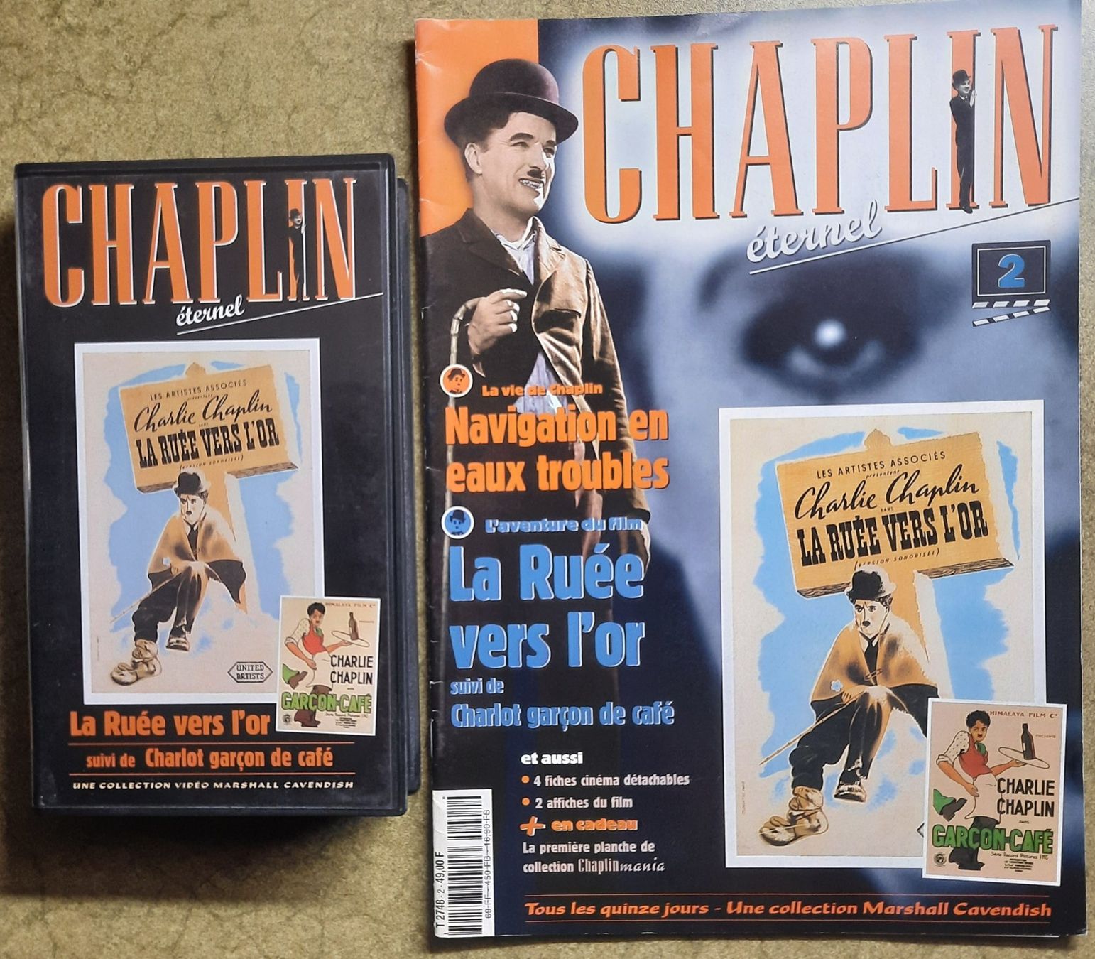 Tutti i VHS: Chaplin Eternel: collection magazines avec films VHS:C2 – Usato da Préverenges venduto da mam_629h 1