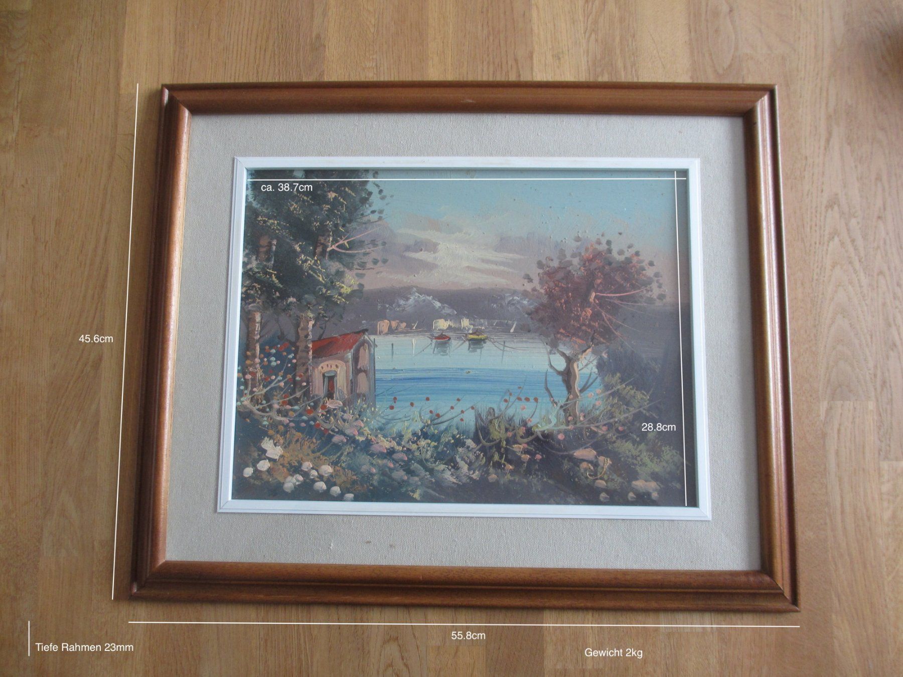 Tableaux: Ölbild auf HDF Platte (V2) – D'occasion à Winterthur par Nooitgedagt 4
