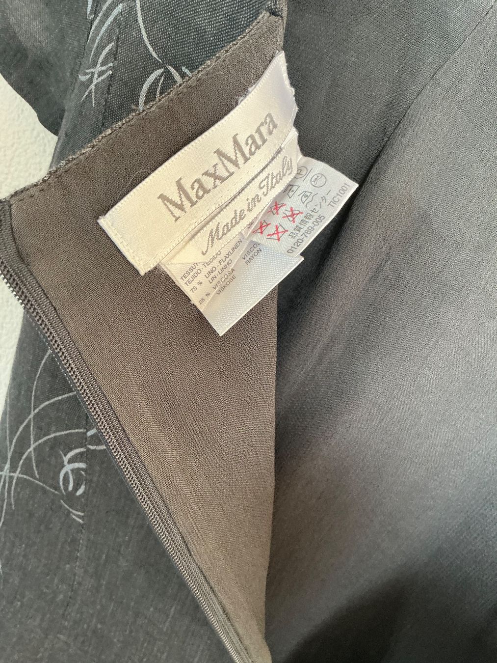 Max Mara Vestiti: Robe MaxMara imprimée carrée col taille S bon état – Usato da Corminboeuf venduto da Dewede 1