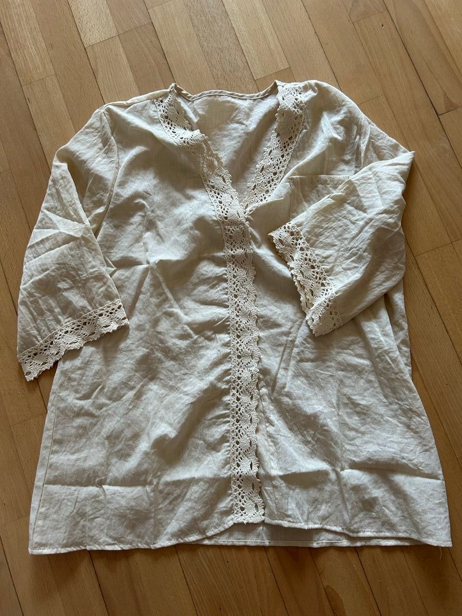 Tuniche: Sommerbluse in XL mit Spitze, Neu – Nuovo e nell'imballaggio originale da Zürich venduto da kiwi1994 1