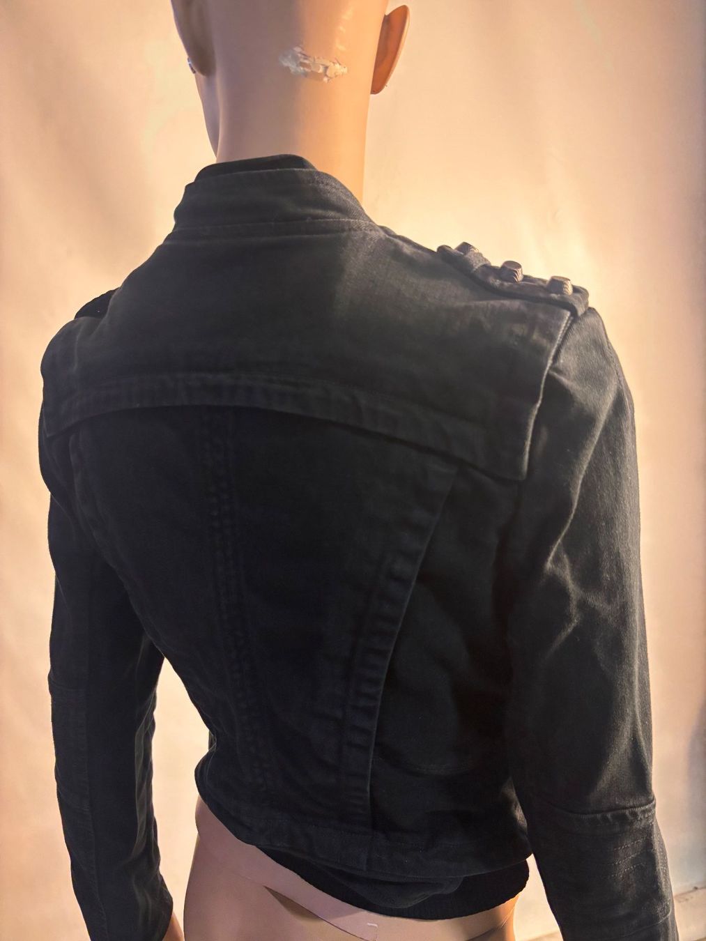 Giacche: Jeans-Jacke im lässigen Biker- oder Military-Look. – Usato da Münchenstein venduto da tsp01 3