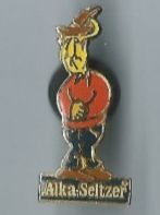 Placchette & Badge: Alka Seltzer Pin – Usato da Zürich venduto da t24_de