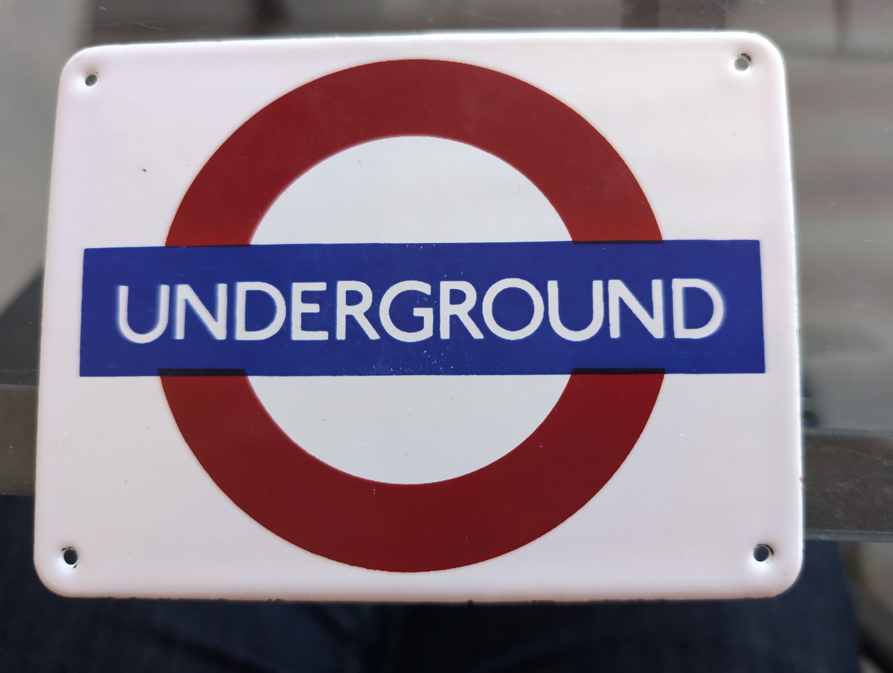 Schilder: Underground Schild  – Neu (gemäss Beschreibung) aus Bern von berneroberlaenderin