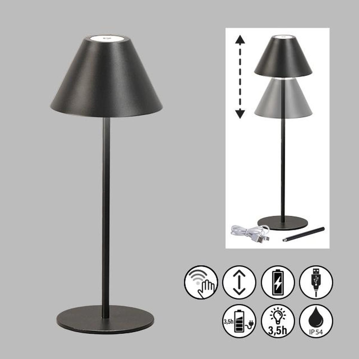 Lampen: LED Aussen Tischleuchte IP54, 36 cm Höhe – Neu (gemäss Beschreibung) aus Kreuzlingen von Smart-Light