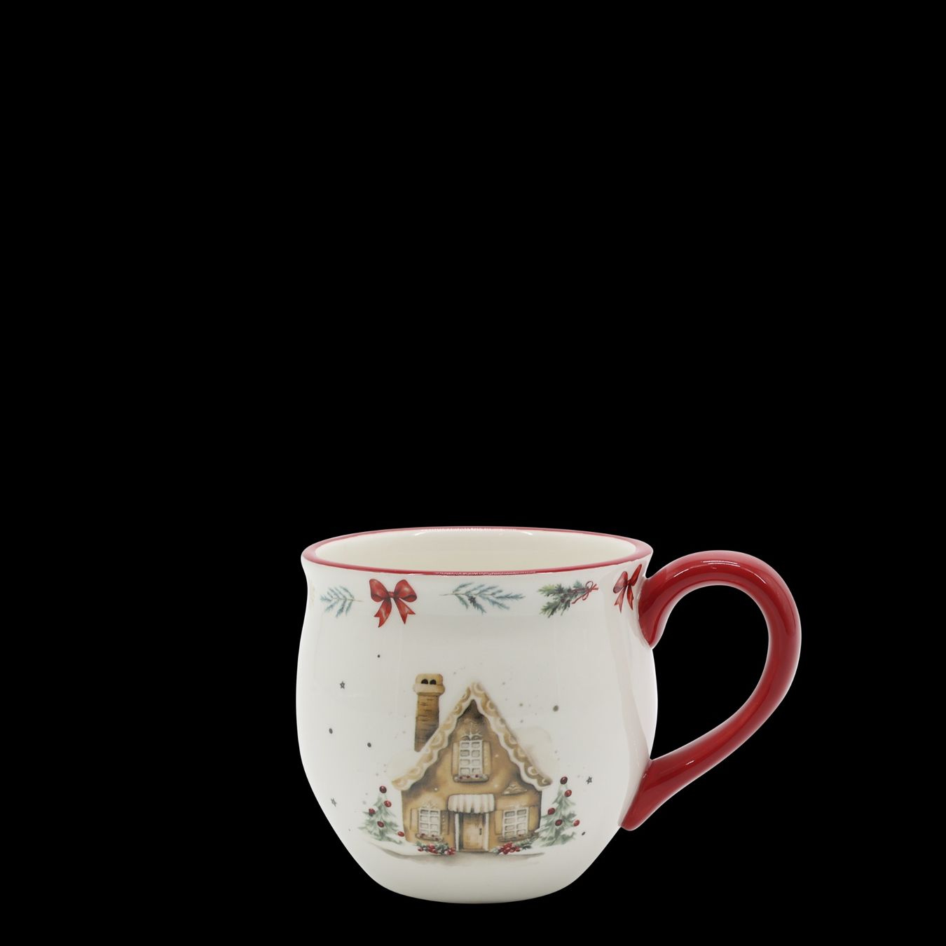 Tazze: Chic Antique Tasse "Chalet de Noël" – Nuovo e nell'imballaggio originale da Innertkirchen venduto da Glatthard-Interior 3
