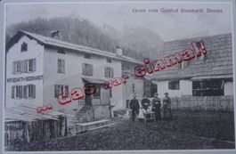 Graubünden Bevers Gasthof Bosshardt/ Spinasport anno dazumal