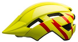 Bell Sidetrack Velohelm Kinder Hi-Viz Red Gr. 47cm - 54cm