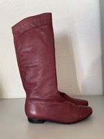 Bottes Hondra cuir bordeaux Georges Rech T 38