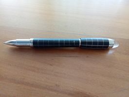 MONT BLANC KUGELSCHREIBER STARWALKER METALL RUBBER LINIE