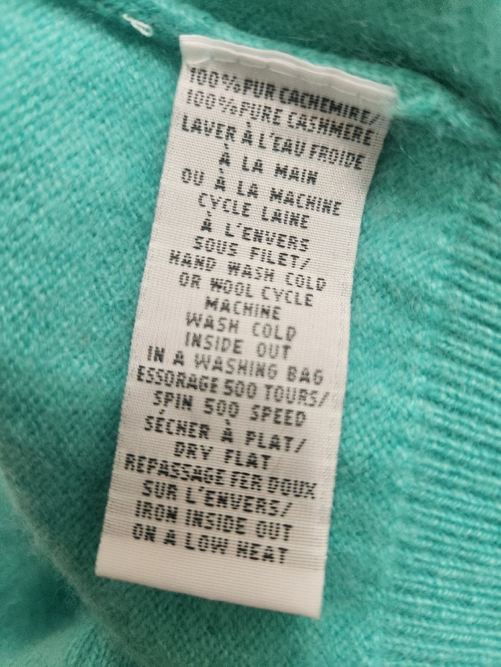 Maglioni & Felpe: Pull Eric Bompard cachemire col V vert taille XL – Usato da Niedergösgen venduto da Eva2410 4