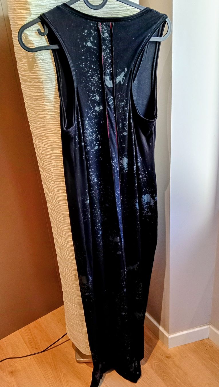 Robes: Roberto Geissini - robe longue jersey noire taille L – Neuf (Voir description) à Paradiso par NCLaurence 1