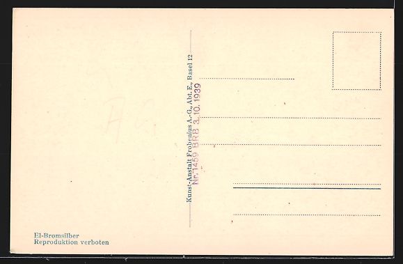 Cartoline postali: Schafisheim, Strassenpartie mit Blick zu – Usato da Berlin venduto da bartko-reher 1