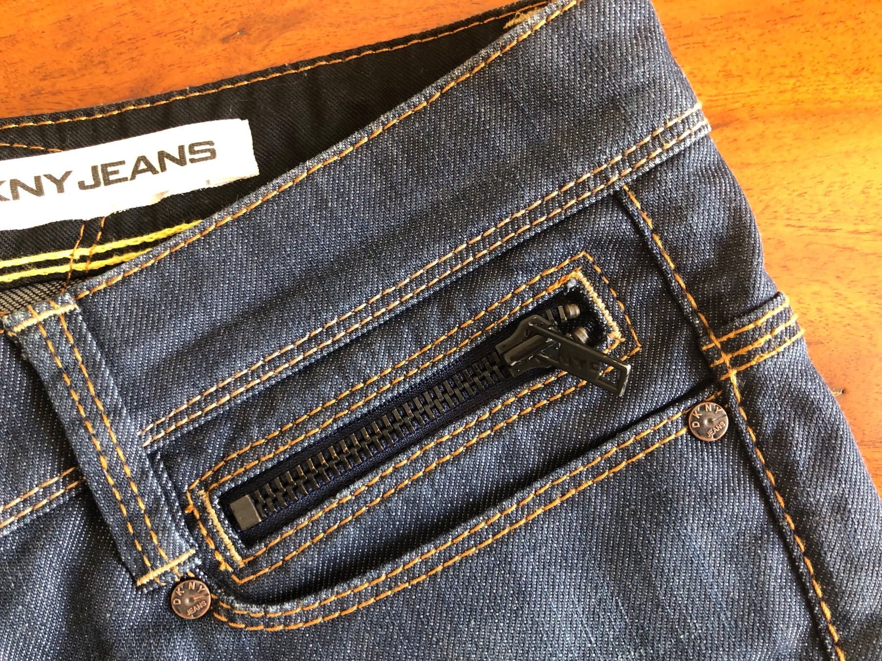 DKNY Jeans: DKNY JEANS, GR.27, BLAU, 6-POCKET – Usato da Zürich venduto da rolo66 5