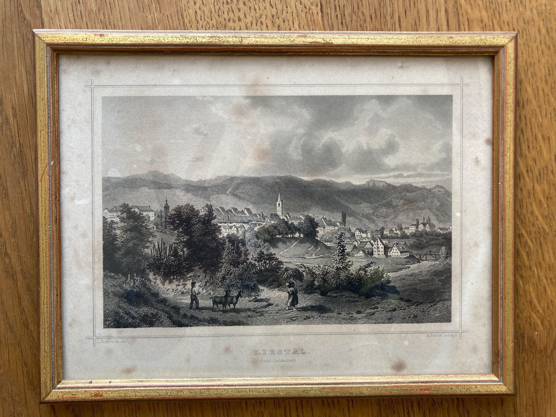 Incisioni: Liestal Basel-Land 1870 – Usato da Samstagern venduto da roger039