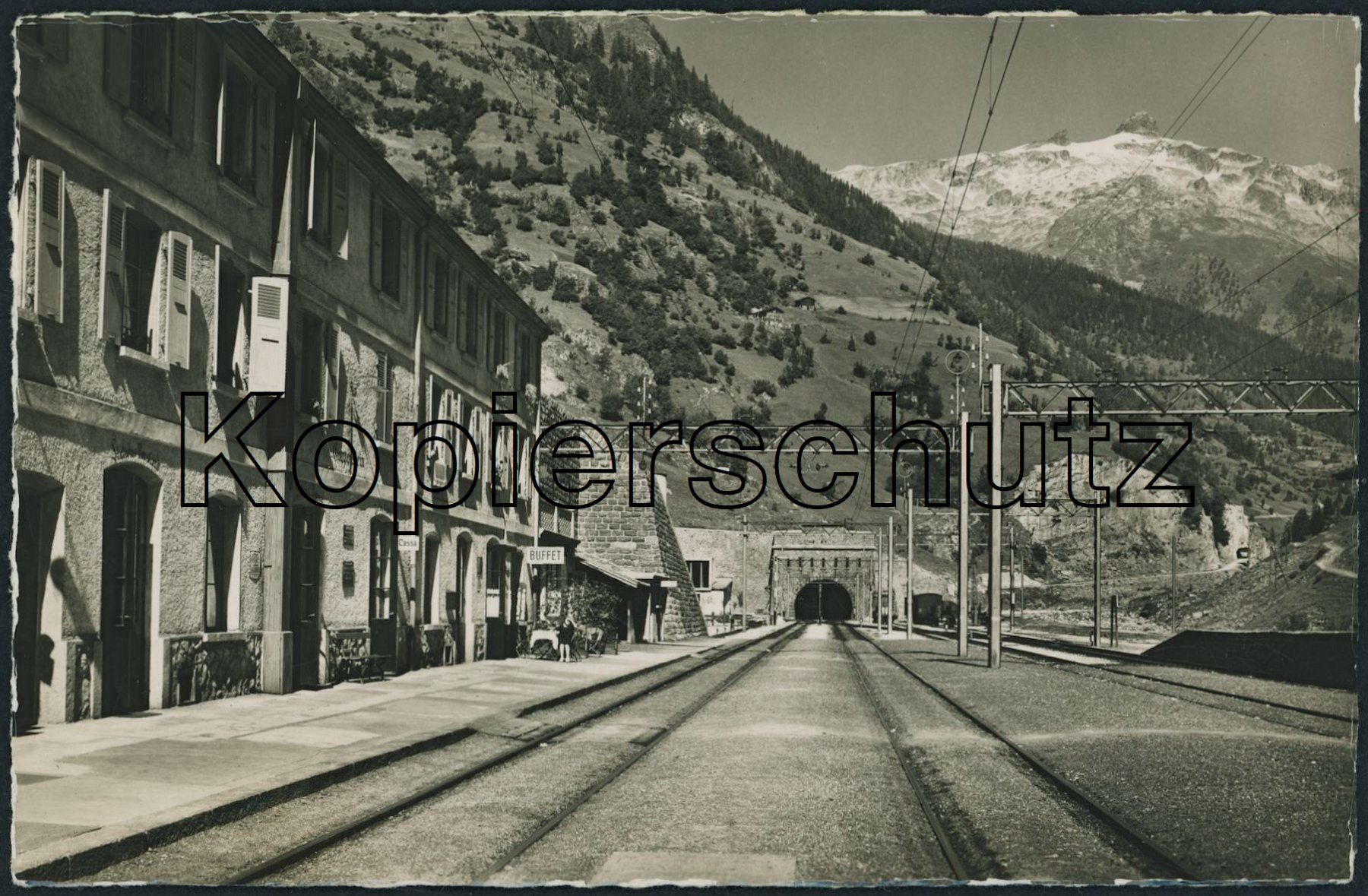 Cartoline postali: VS Goppenstein - Bahnhof - Bahn BLS - Ferden - Gampel – Nuovo (secondo la descrizione) da Schindellegi venduto da dormay