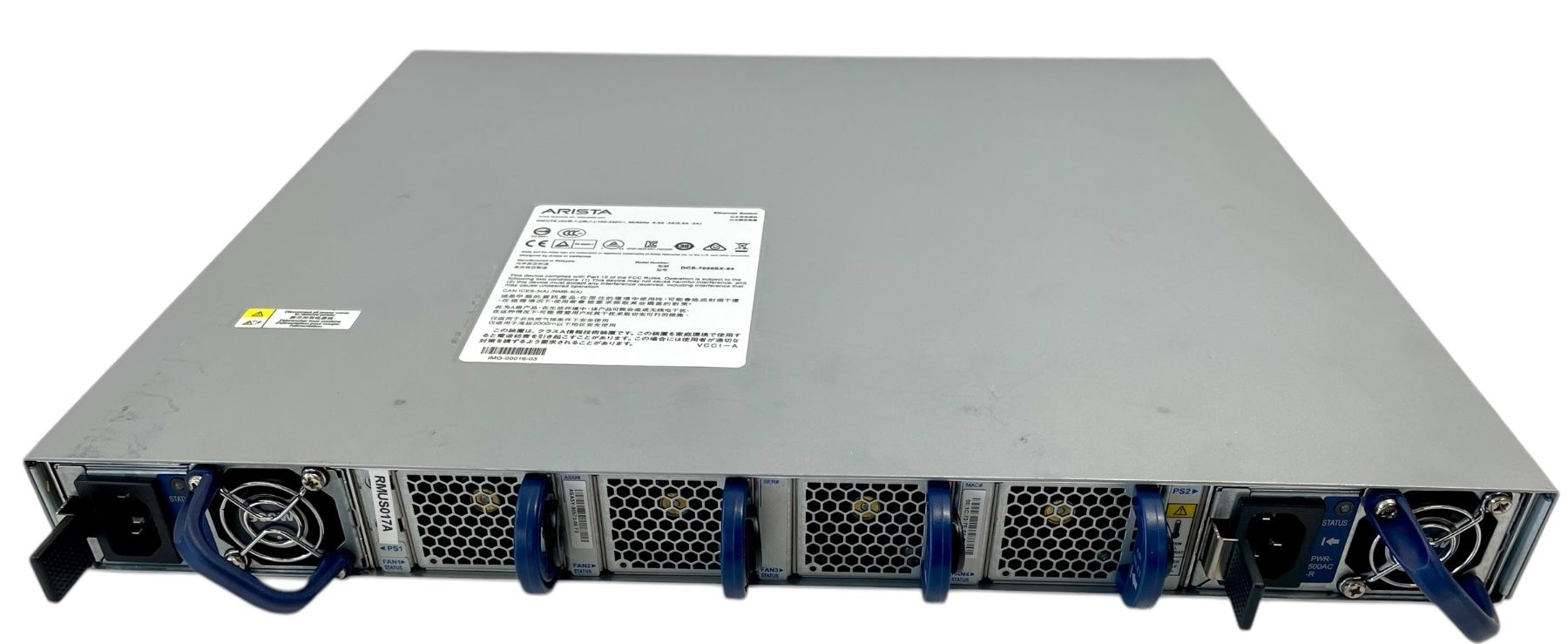Hub & Switch: Arista DCS-7050SX-64 Data Center Switch – Usato da Niederdorf venduto da LeptonAG 2