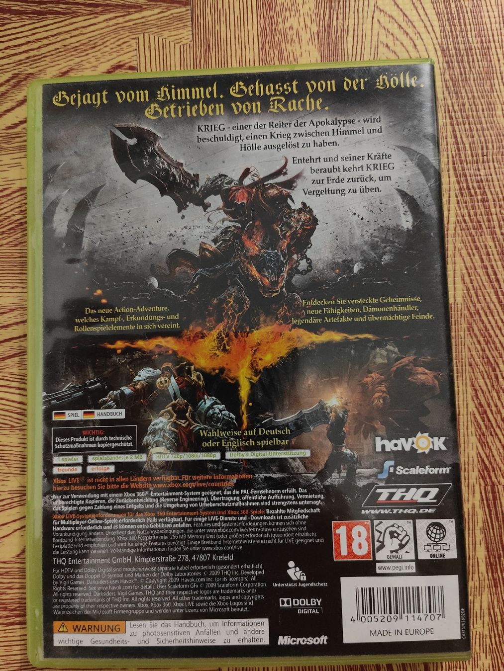 Spiele: Darksiders Xbox 360  – Gebraucht aus Liestal von bebbi1989 1