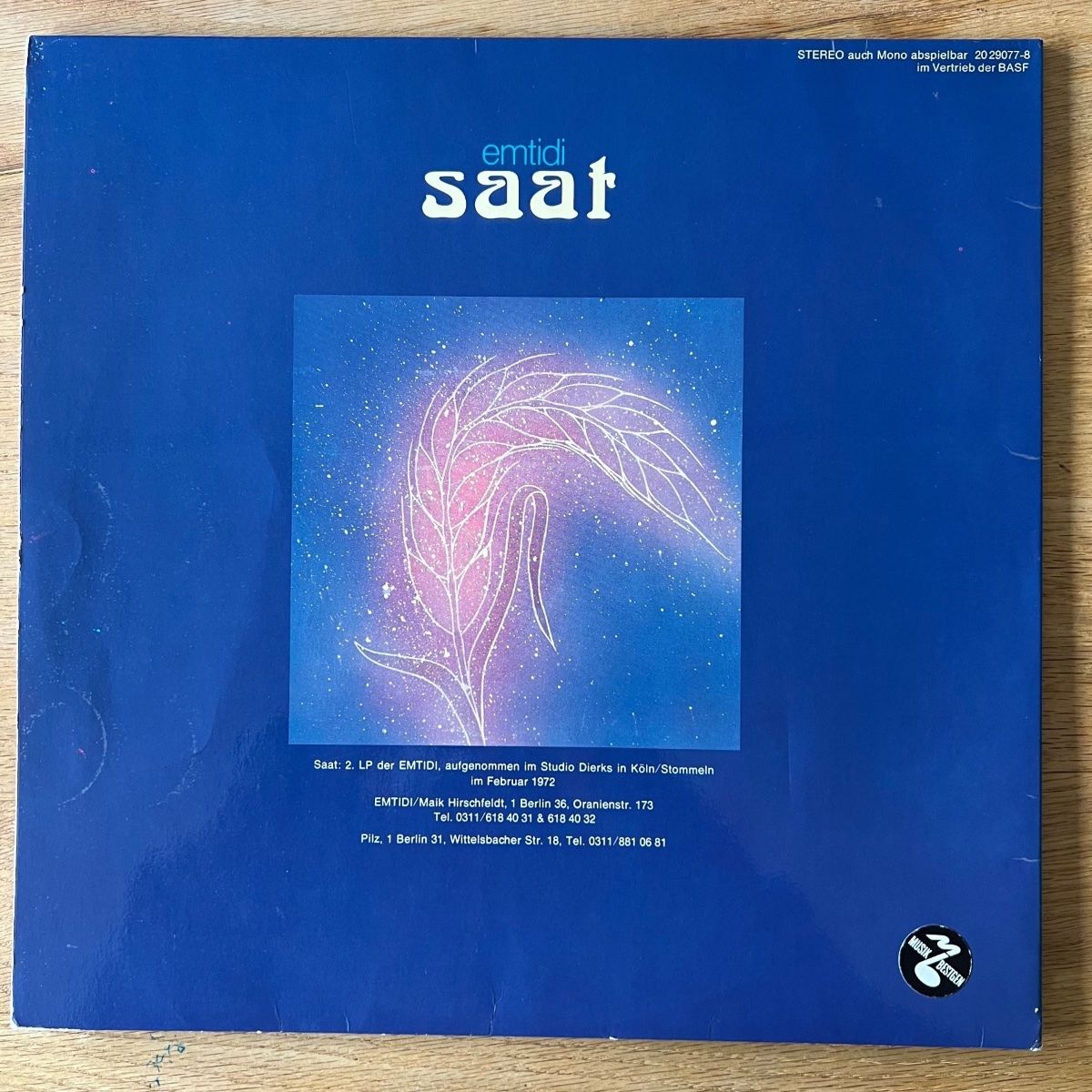 Dischi in vinile: Emtidi - Saat / 1. D-Press. 1972 - Nice Copy – Usato da Gais venduto da soundcave57 1