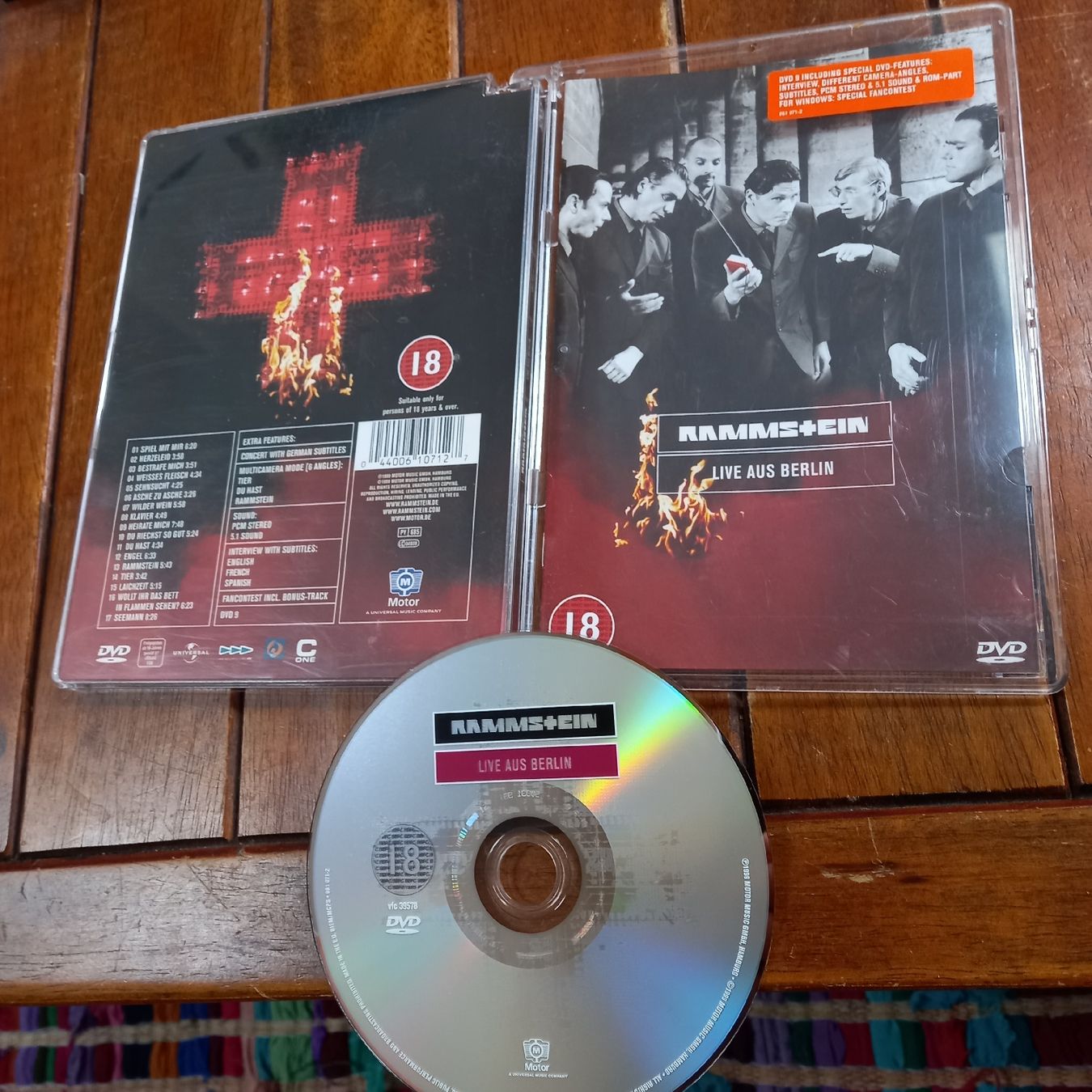 Tous les DVDs: rammstein- live...(dvd) – D'occasion à St-Cergue par VeganWarrior