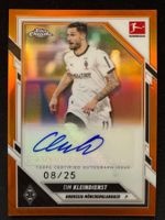 Topps Tim Kleindienst Auto 8/25 Bundesliga Mönchengladbach