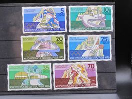 DDR 1975 Olympische Winterspiele **
