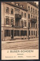 Basel, Zahnarztpraxis J. Buser-Schoeni