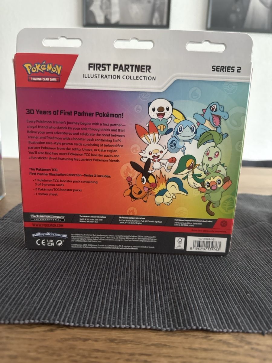Pokémon Sammelbilder & Trading cards: First Partner Illustration Collection 2 Englisch – Neu und originalverpackt aus Schlieren von kid_y88v 1