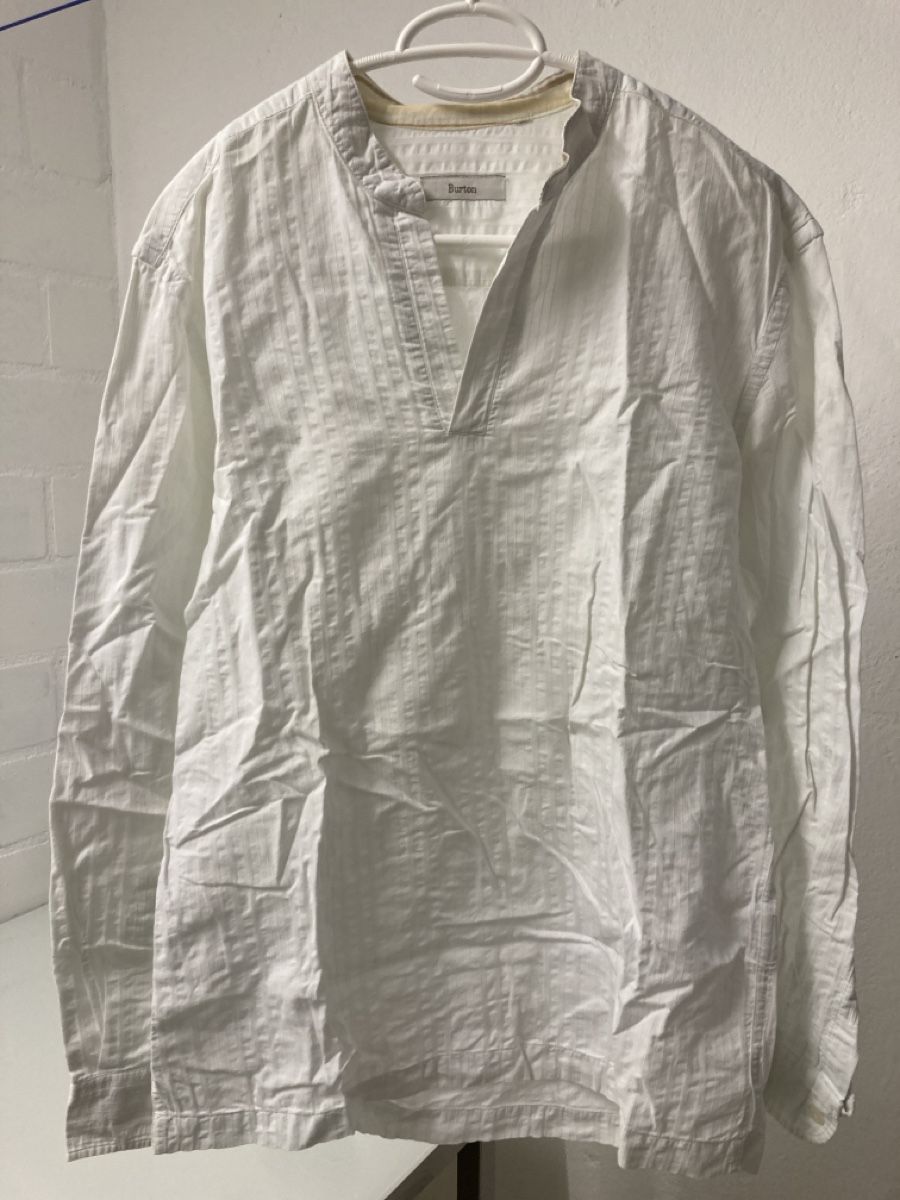Camicette: Weiße Bluse Burton, L – Usato da Azmoos venduto da alix001
