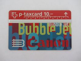 PTT p-Taxcard / Telefonkarte Canon