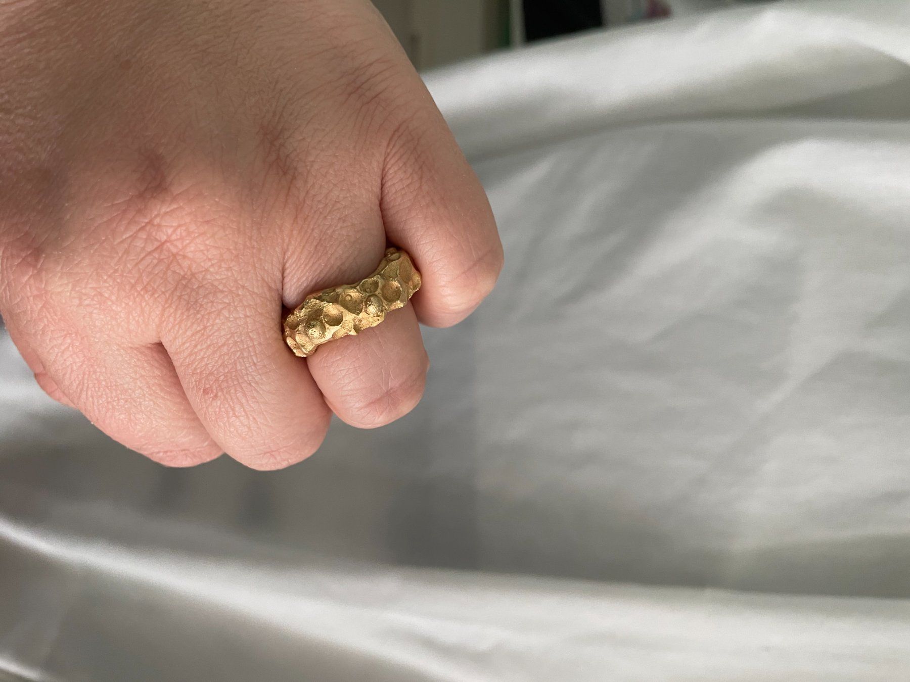 Anelli: Massiver 750er Gelbgoldring – Usato da Muttenz venduto da einfach-schoen