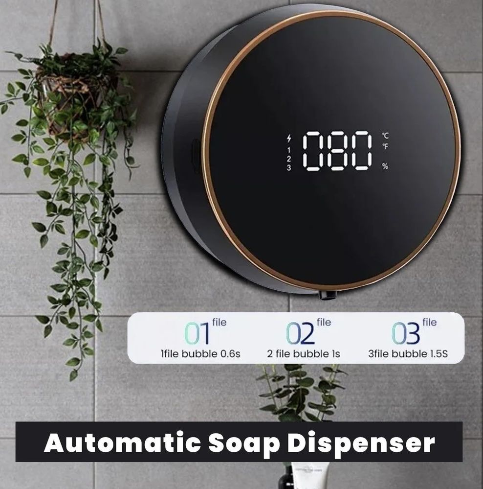 Portes-savons: Automatic Soap Dispenser - USB Wall-mounted Touchless Liquid – Neuf avec emballage d'origine à Basel par Harper.G 3
