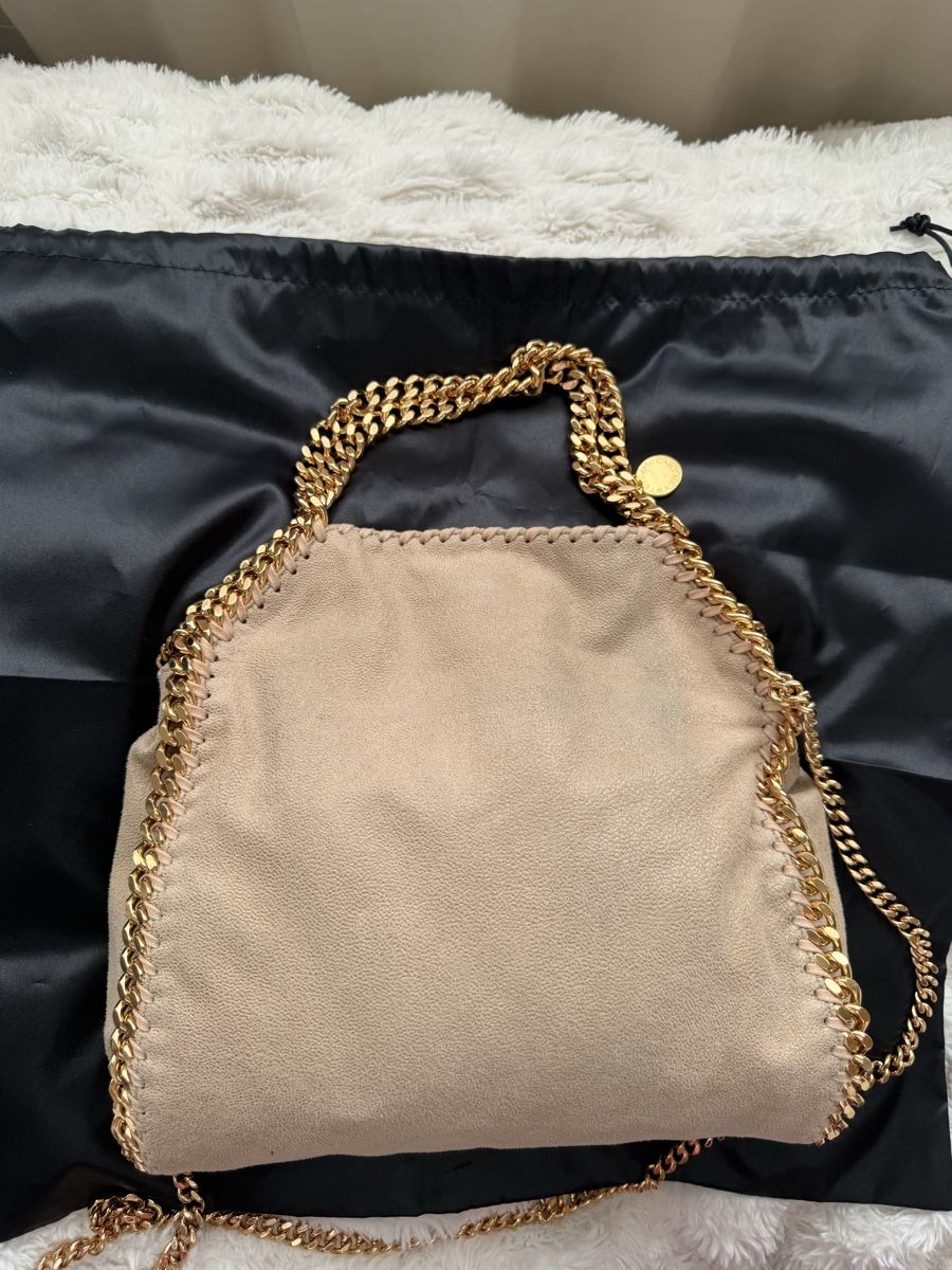 Stella McCartney Borse da donna: Stella McCartney Falabella Mini Bag Beige – Usato da Meilen venduto da laraherre 1