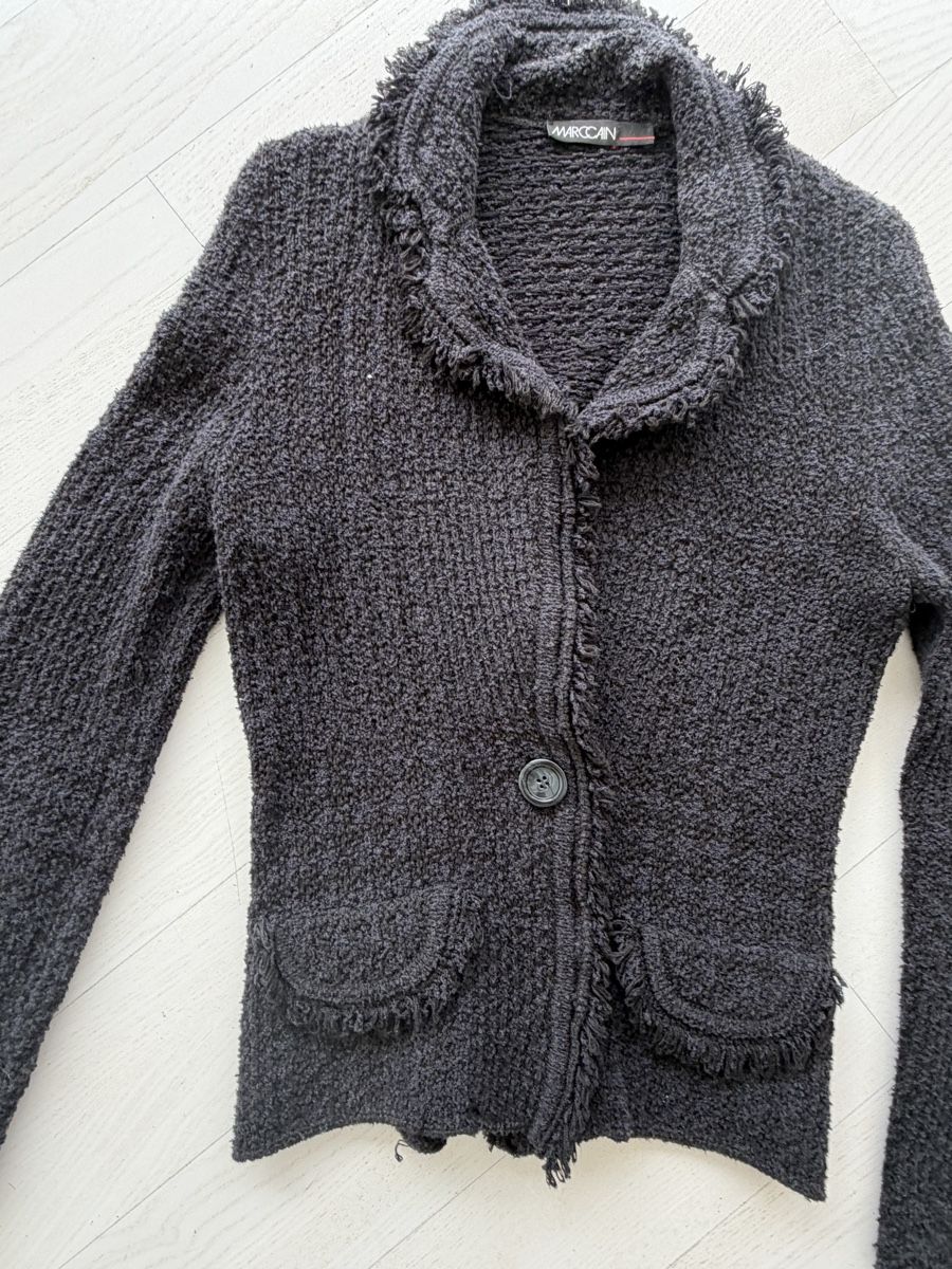 Marc Cain Giacche: Marc Cain Bouclé Strickjacke GR. 36 – Nuovo e nell'imballaggio originale da Wettswil venduto da ramba 3
