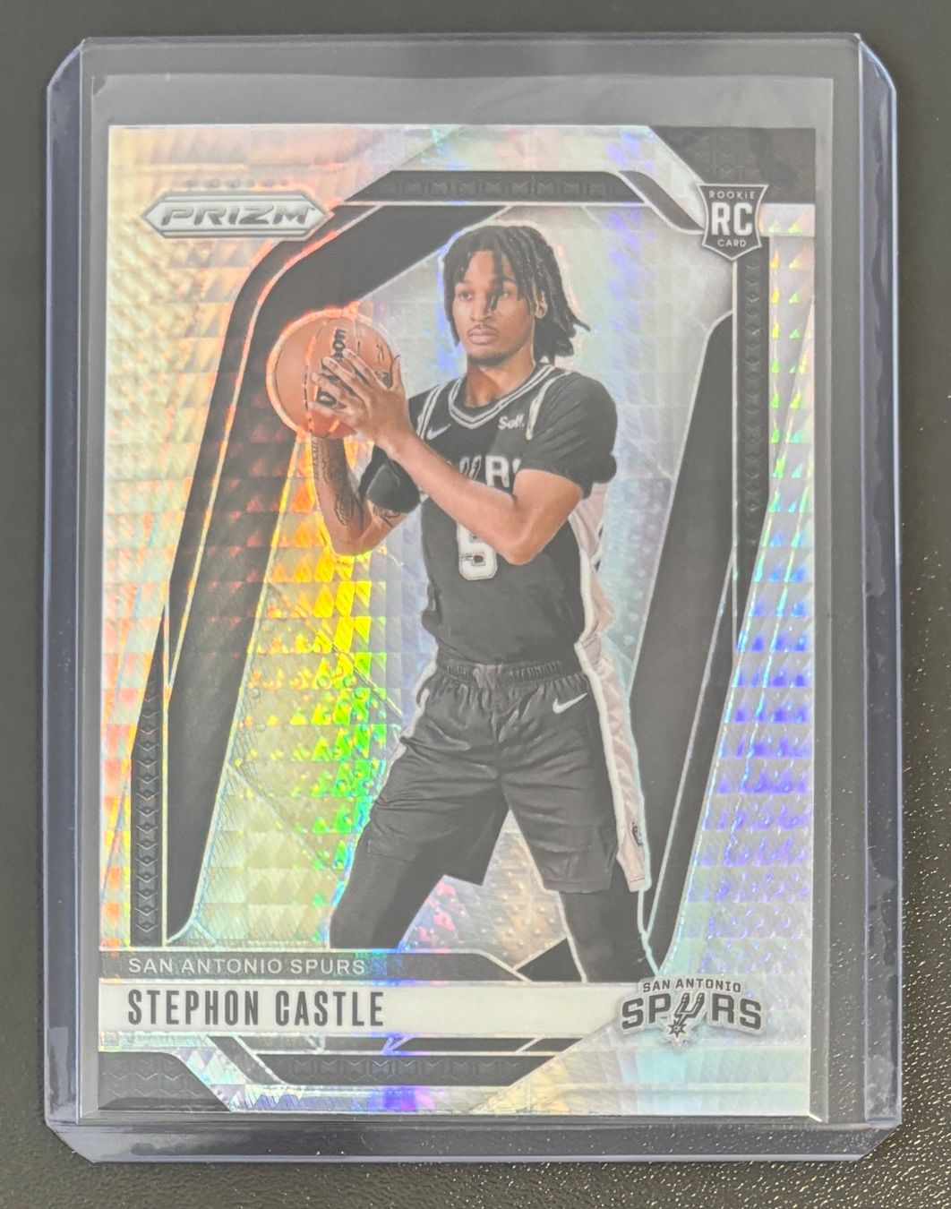 Cartoline: NBA Stephon Castle 2024-25 Hyper Prizm Parallel Rookie Spurs – Nuovo (secondo la descrizione) da Muri b. Bern venduto da winningloser