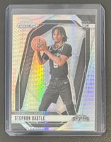 NBA Stephon Castle 2024-25 Hyper Prizm Parallel Rookie Spurs