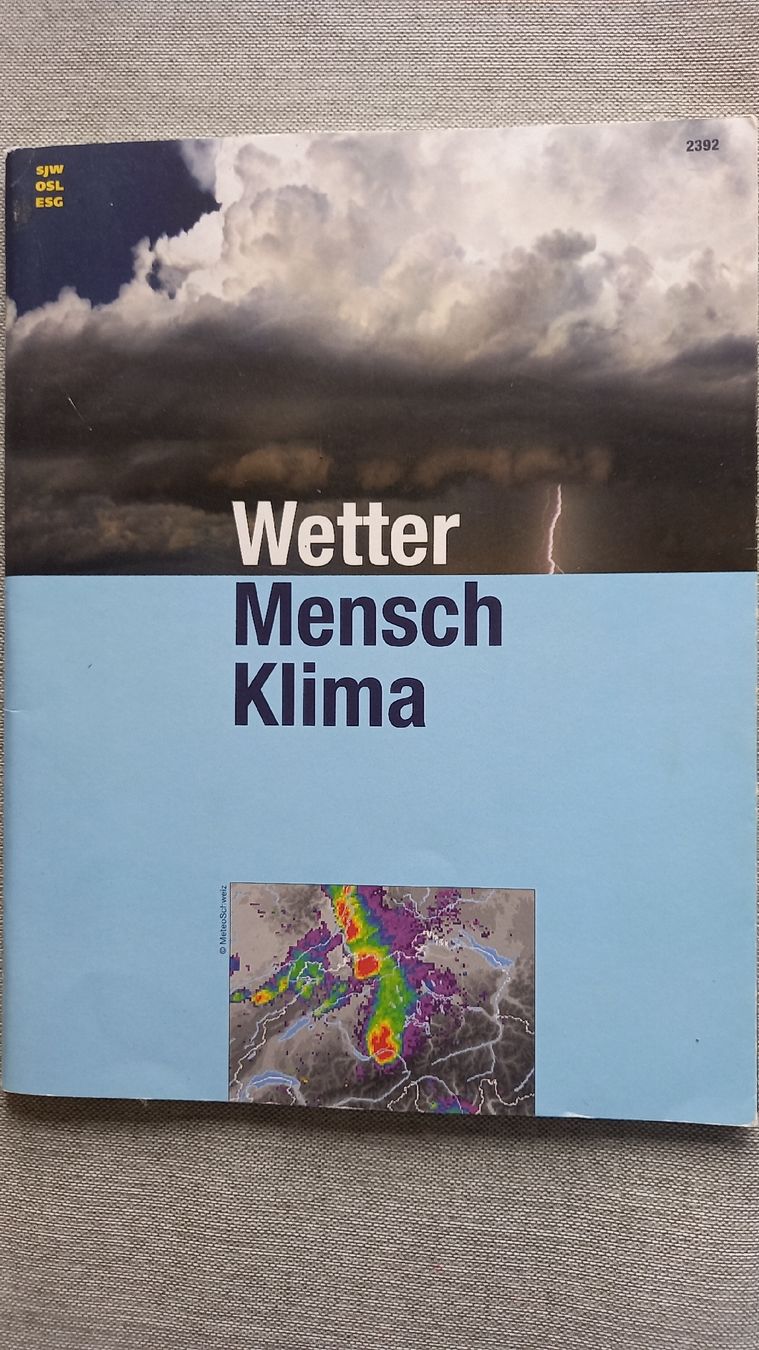 Libri: Wetter, Mensch, Klima – Usato da Adelboden venduto da heu_brt5
