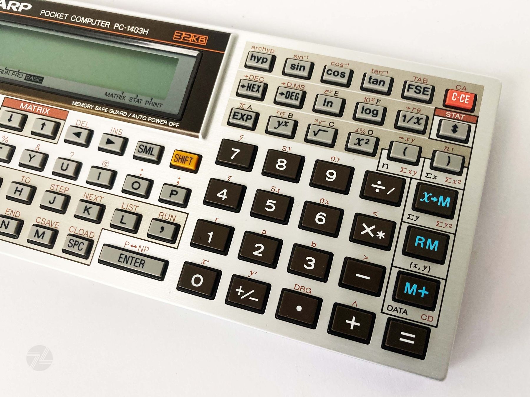 Sharp Taschenrechner: SHARP PC 1403H 32KB Pocket-Computer Basic Vintage Calculator – Gebraucht aus Wetzikon ZH von cyan74 3