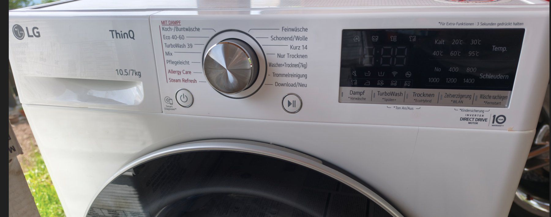 LG Lavatrici: Machine lavante-séchante LG ELECTRONICS V7WD10 – Nuovo (secondo la descrizione) da Vouvry venduto da A_Ettouri 1