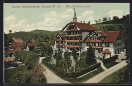 AK Schwarzenberg, Hotel, Pension Matt