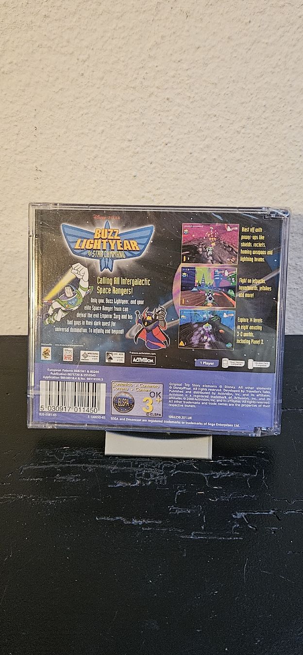Sega Giochi: Buzz Lightyear, SEGA Dreamcast NEU & verschweisst – Nuovo e nell'imballaggio originale da Belp venduto da Ginus85 1