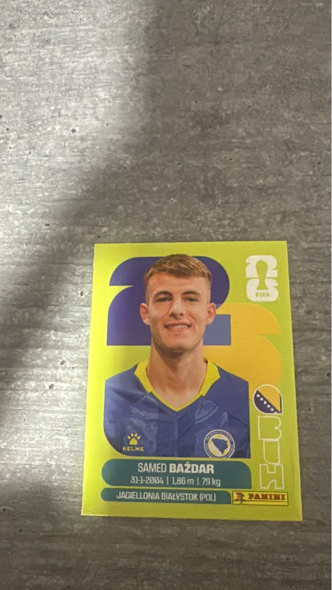 Panini Carte collezionabili: BIH 19 , FIFA WORLD CUP 2026 PANINI  – Nuovo (secondo la descrizione) da Frauenfeld venduto da 1PegPeg1