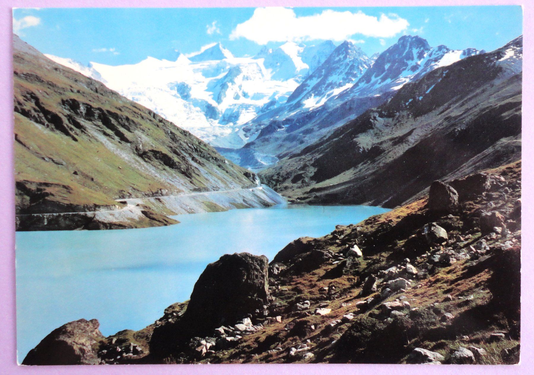 Cartoline postali: Barrage de Moiry et la Dt. Blanche – Usato da Fétigny venduto da Billy2miny