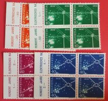1952 Satz Werbemarken ,  im 4-Block postfrisch Kt. 32.-